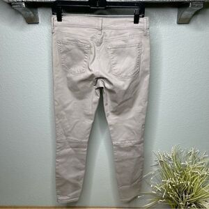 Gap 1969 Coated Gray Wax Leggings Sleek Subtle Sharkfin Sheen Jeans Size 27